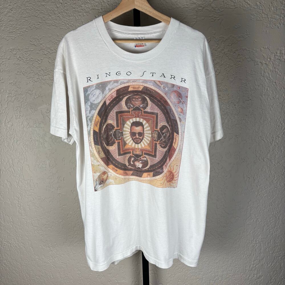 Ringo Starr The Beatles Vintage 1992 Time Takes Time Tour XL Concert Tee